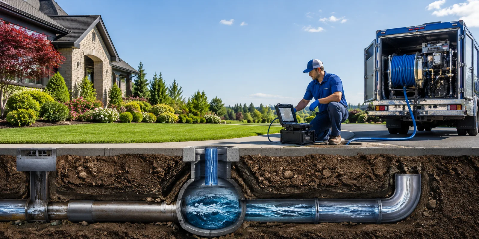 Drainage restoration information for Hubbell, MI